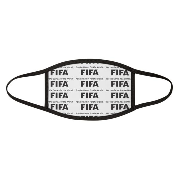 FIFA Logo Repeating Mixed-Fabric Face Mask