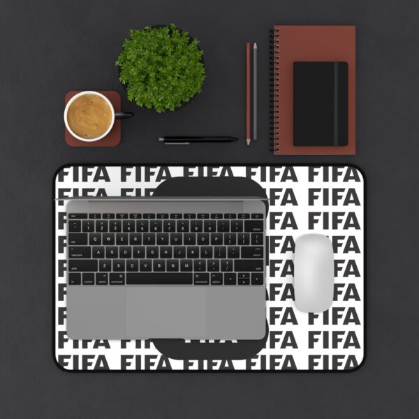 FIFA World Cup Trophy Desk Mat — Soccer Gaming Mouse Pad