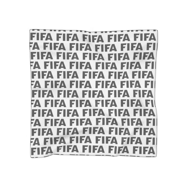 FIFA Repeat Logo Poly Scarf — Lightweight Fan Scarf