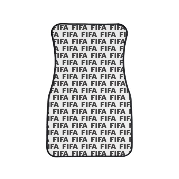 FIFA Logo Car Floor Mat — Single Non‑Slip Auto Mat