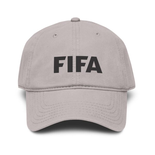 FIFA Washed Cotton Baseball Cap – Vintage Sport Logo Dad Hat