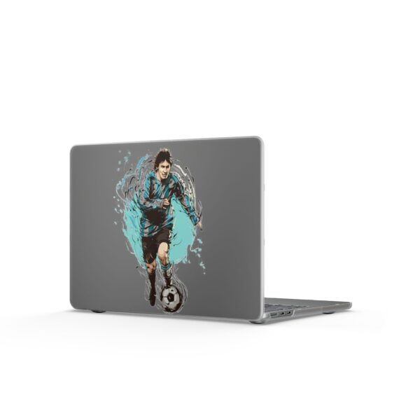 Soccer Player Matte MacBook Case   Dynamic Futbol Design
