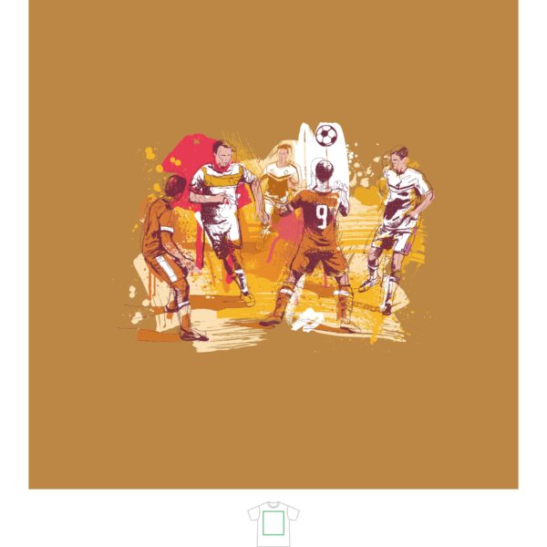 FIFA Soccer Players Graphic Tee — Retro Matchday Men’s T‑Shirt