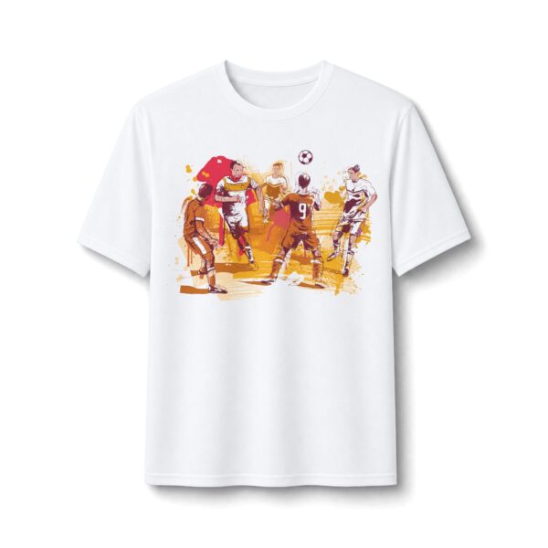 FIFA Soccer Performance Tee — Graphic Back Players Match Scene