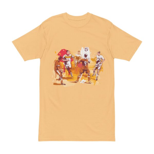 FIFA Soccer Players Graphic Tee — Retro Stadium Illustration