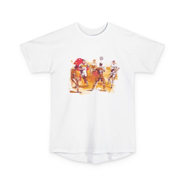 Soccer Artistry Tee — Vintage FIFA Football Players Graphic Shirt