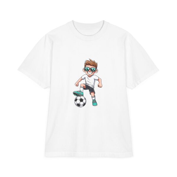 Kids' Soccer Player Graphic T-Shirt — Youth Football Design