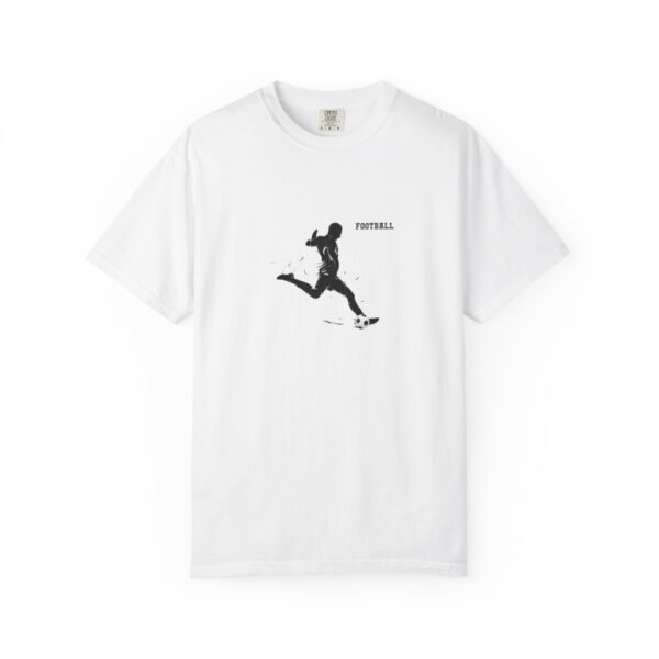 Soccer Silhouette T‑Shirt — 'FIFA For the Game. For the World.' Back Graphic